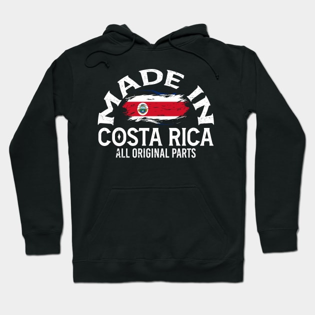 Born in Costa Rica Hoodie by JayD World